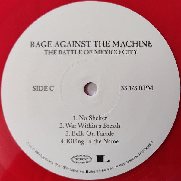 Rage Against The Machine – The Battle Of Mexico City LP vinyl record, image 5 of 10