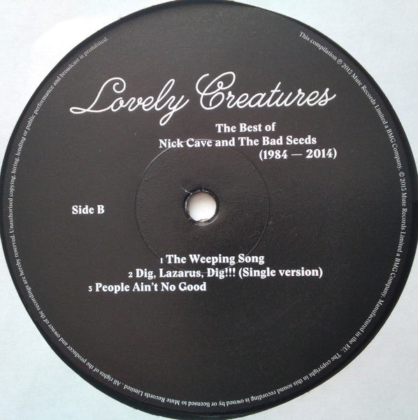Nick Cave & The Bad Seeds – Lovely Creatures (The Best Of Nick Cave And The Bad Seeds) (1984 – 2014) (3xLP) LP vinyl record, image 5 of 10