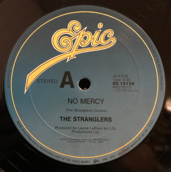 The Stranglers – No Mercy 12" vinyl record, image 3 of 4