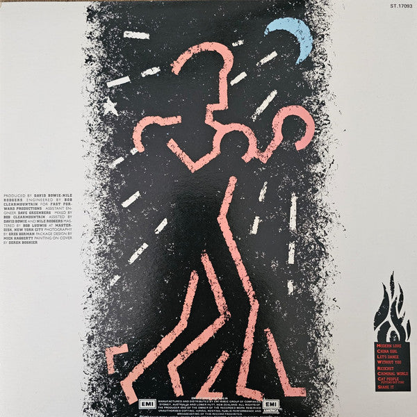 David Bowie – Let's Dance LP vinyl record, image 2 of 8
