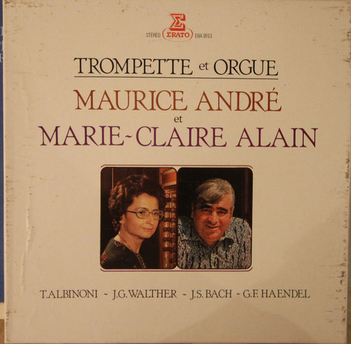 Maurice André, Marie-Claire Alain – Trompette Et Orgue (3xLP) LP vinyl record, image 1 of 2