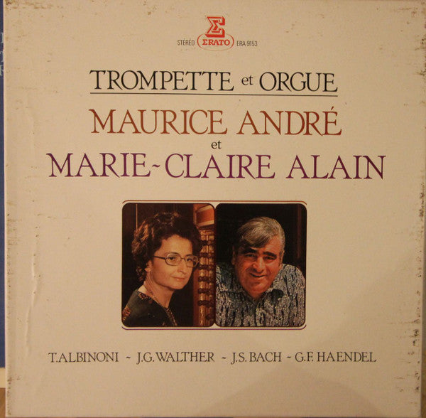 Maurice André, Marie-Claire Alain – Trompette Et Orgue (3xLP) LP vinyl record, image 1 of 2