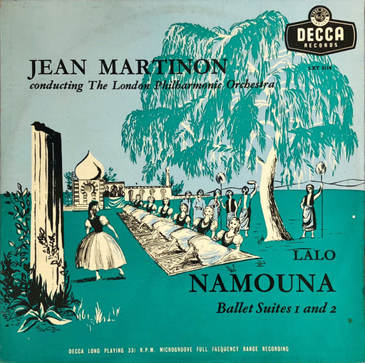 Édouard Lalo, Jean Martinon, London Philharmonic Orchestra – Namouna (Ballet Suites 1 and 2) LP vinyl record, image 1 of 4