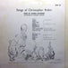 Glenda Raymond, Margaret Schofield – Songs Of Christopher Robin LP vinyl record, image 2 of 4