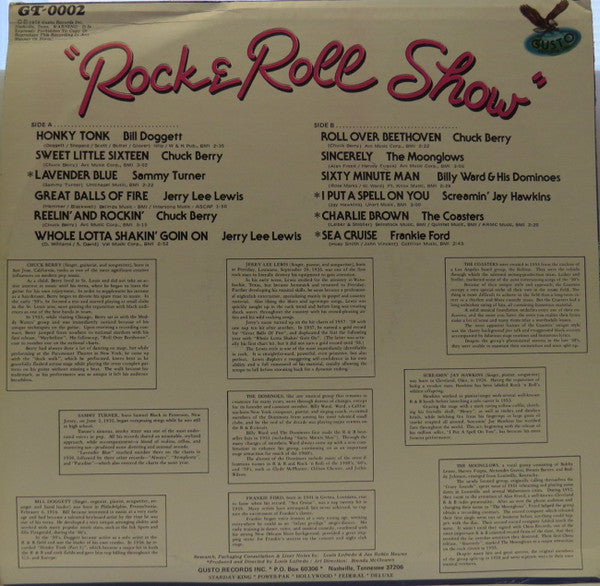 Various – Rock & Roll Show LP vinyl record, image 2 of 4