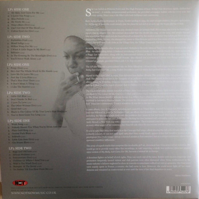 Nina Simone – The Platinum Collection - 42 All Time Classics (3xLP, White vinyl) LP vinyl record, image 2 of 3