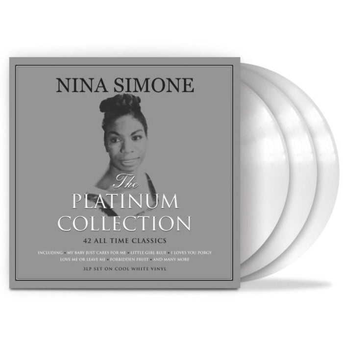 Nina Simone – The Platinum Collection - 42 All Time Classics (3xLP, White vinyl) LP vinyl record, image 3 of 3