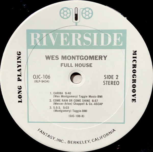 Wes Montgomery – Full House LP vinyl record, image 4 of 6