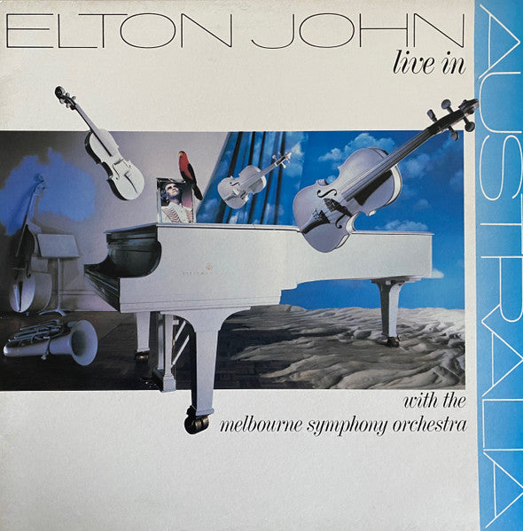 Elton John, Melbourne Symphony Orchestra – Live In Australia (2xLP) LP vinyl record, image 1 of 8