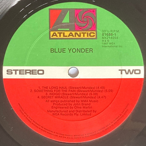 Blue Yonder – Blue Yonder LP vinyl record, image 4 of 6