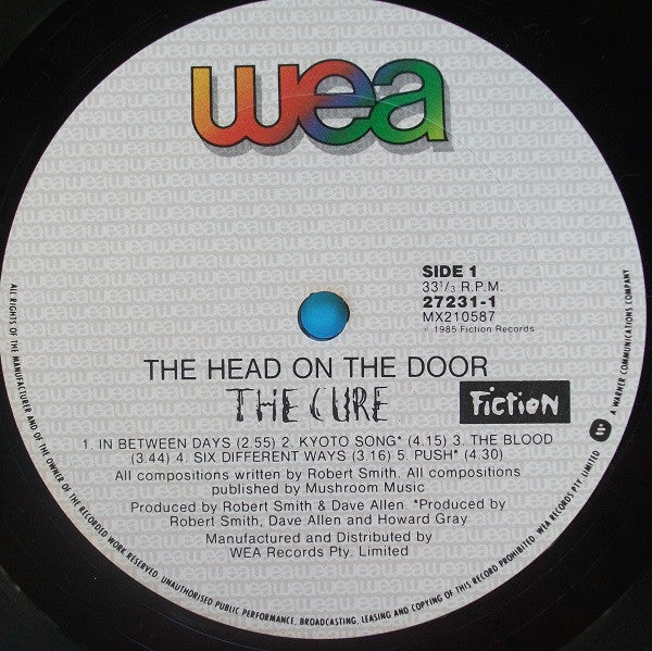 The Cure – The Head On The Door LP vinyl record, image 3 of 6