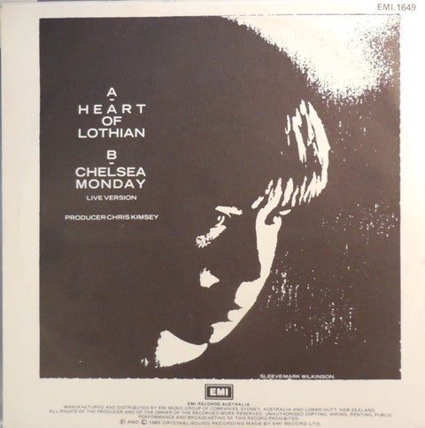 Marillion – Heart Of Lothian 7" vinyl record, image 2 of 4
