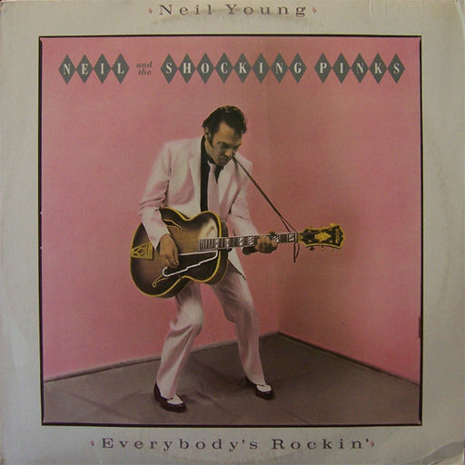 Neil Young, The Shocking Pinks – Everybody's Rockin' LP vinyl record, image 1 of 2