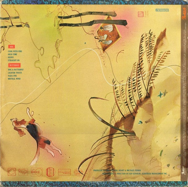 Heart – Dog & Butterfly LP vinyl record, image 2 of 6