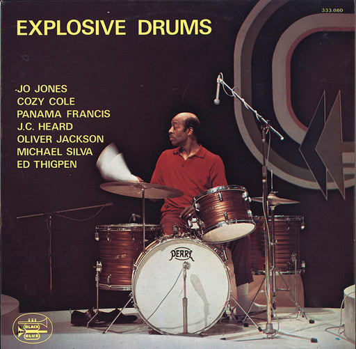 Various – Explosive Drums LP vinyl record, image 1 of 6