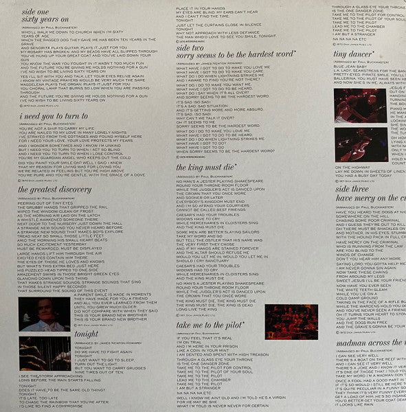Elton John, Melbourne Symphony Orchestra – Live In Australia (2xLP) LP vinyl record, image 2 of 8
