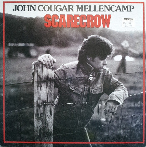 John Cougar Mellencamp – Scarecrow LP vinyl record, image 1 of 6