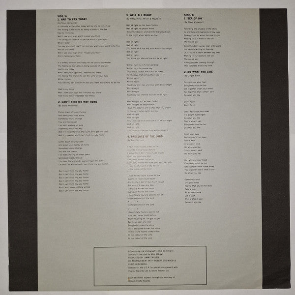 Blind Faith – Blind Faith LP vinyl record, image 7 of 7