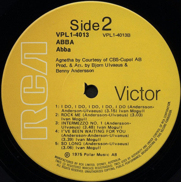 ABBA – ABBA LP vinyl record, image 4 of 8