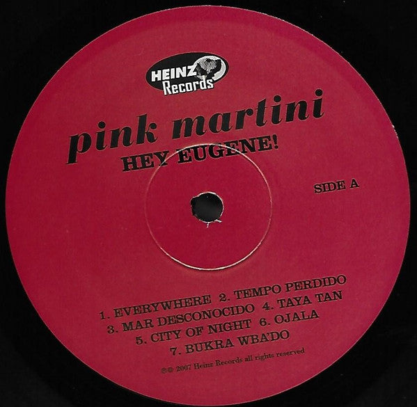 Pink Martini – Hey Eugene! LP vinyl record, image 2 of 4