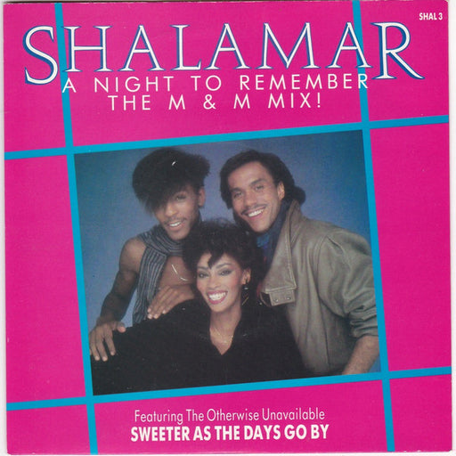 Shalamar – A Night To Remember 7" vinyl record, image 1 of 4