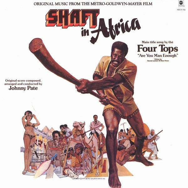 Johnny Pate – Shaft In Africa LP vinyl record, image 1 of 2