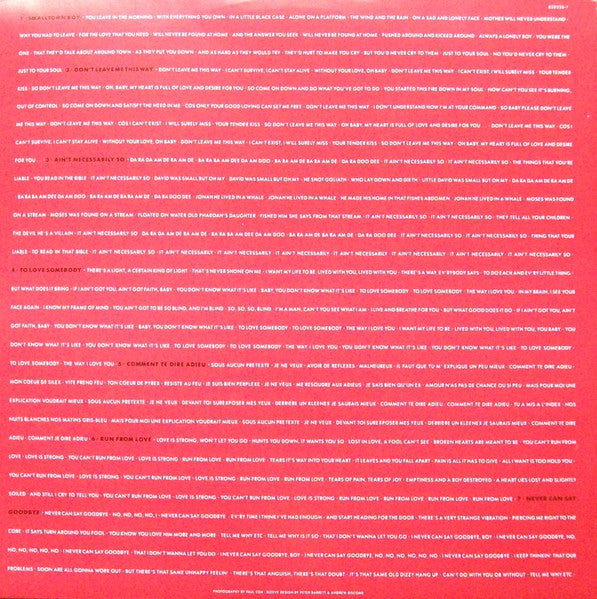 Jimmy Somerville, Bronski Beat, The Communards – The Singles Collection 1984/1990 LP vinyl record, image 5 of 6