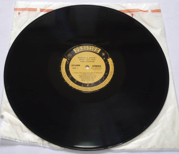 Frank Wess, John Coltrane, Paul Quinichette, Mal Waldron, Doug Watkins, Art Taylor – Wheelin' & Dealin' LP vinyl record, image 6 of 8