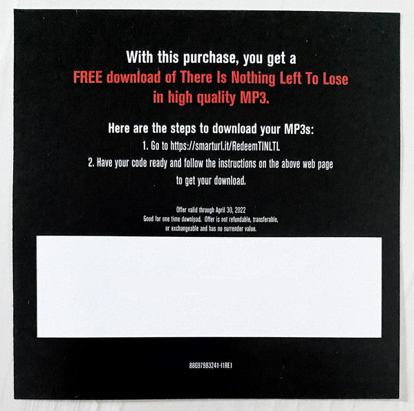Foo Fighters – There Is Nothing Left To Lose (2xLP) LP vinyl record, image 9 of 9