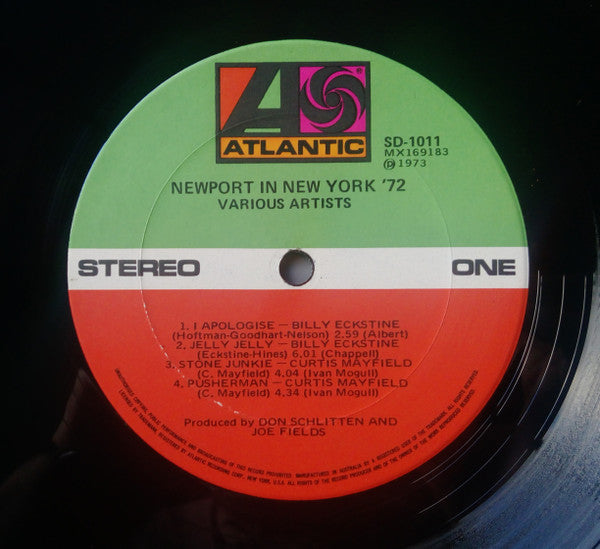 Various – Newport In New York '72 LP vinyl record, image 3 of 4
