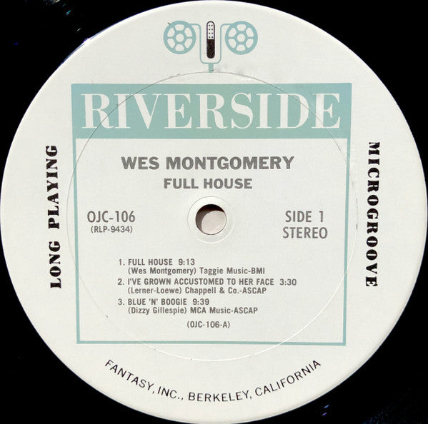 Wes Montgomery – Full House LP vinyl record, image 3 of 6