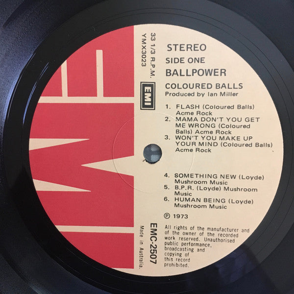 Coloured Balls – Ball Power LP vinyl record, image 5 of 10
