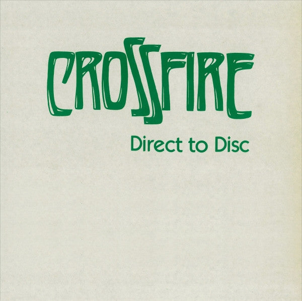 Crossfire – Direct To Disc LP vinyl record, image 1 of 3