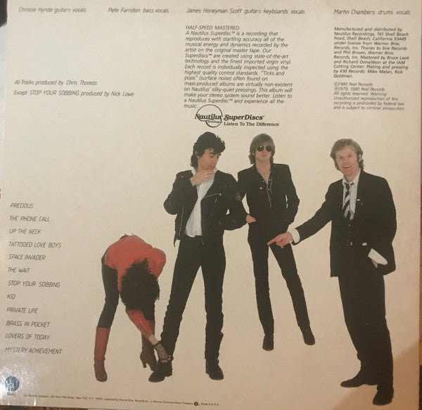 The Pretenders – Pretenders LP vinyl record, image 2 of 6