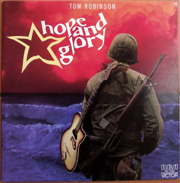 Tom Robinson – Hope And Glory LP vinyl record, image 1 of 4