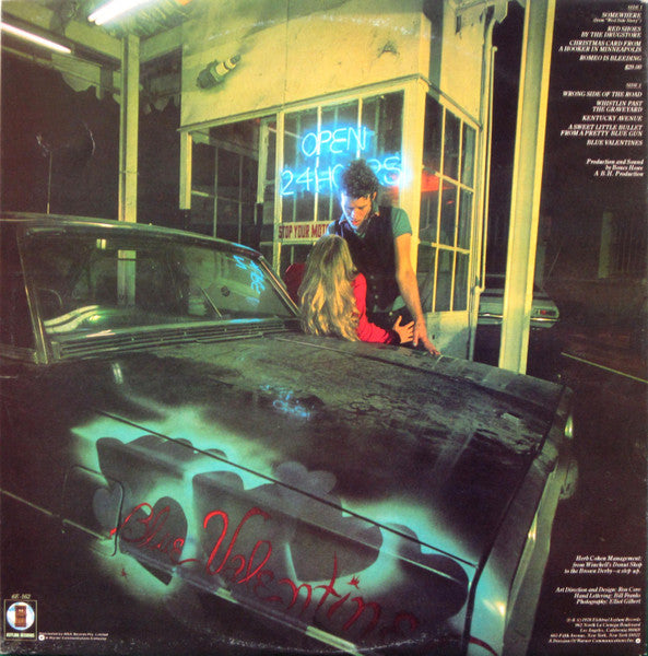 Tom Waits – Blue Valentine LP vinyl record, image 3 of 5
