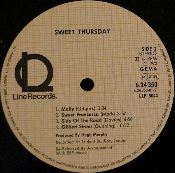 Sweet Thursday – Sweet Thursday LP vinyl record, image 4 of 6