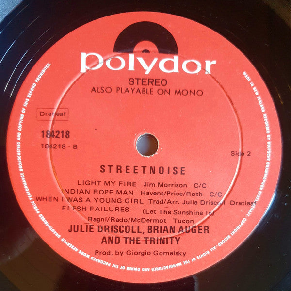 Julie Driscoll, Brian Auger & The Trinity – Streetnoise (2xLP) LP vinyl record, image 6 of 8