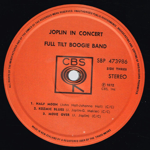 Janis Joplin – Joplin In Concert (2xLP) LP vinyl record, image 5 of 6