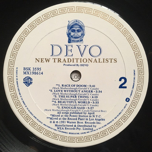 Devo – New Traditionalists LP vinyl record, image 4 of 10