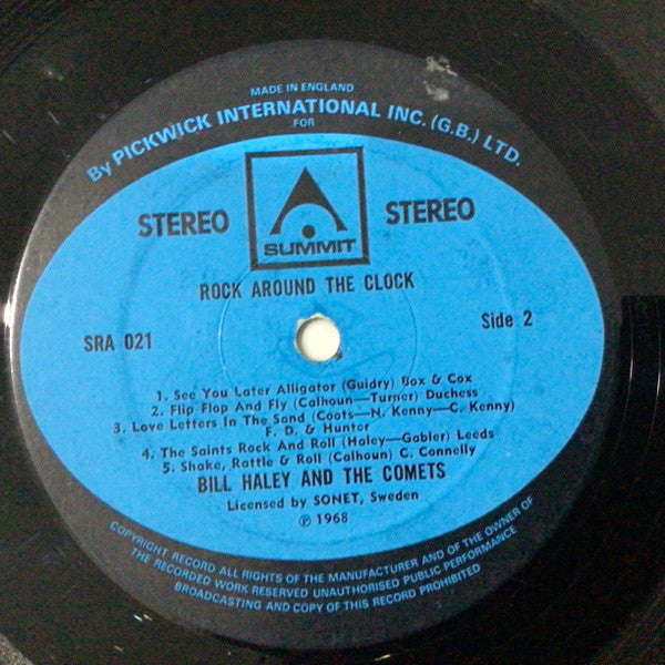 Bill Haley And His Comets – Rock Around The Clock LP vinyl record, image 4 of 4