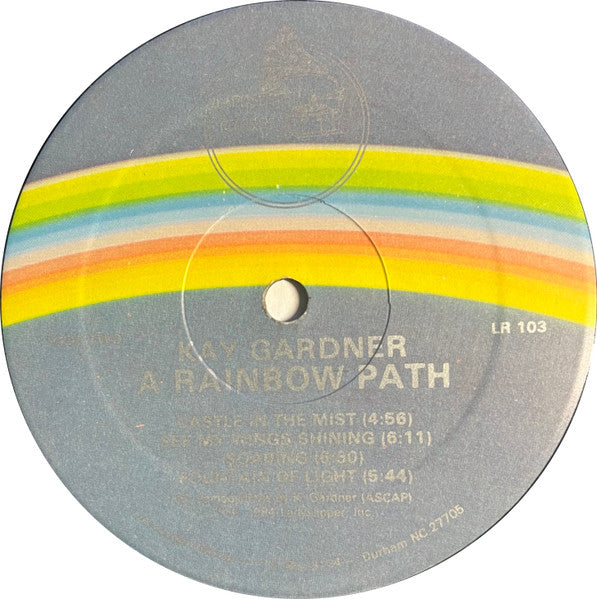 Kay Gardner – A Rainbow Path LP vinyl record, image 4 of 10