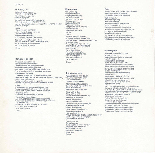 Shona Laing – Shooting Stars Are Only Seen At Night LP vinyl record, image 7 of 10