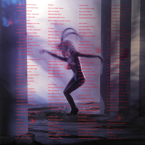 David Lee Roth – Eat 'Em And Smile LP vinyl record, image 4 of 6