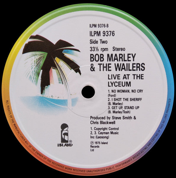 Bob Marley & The Wailers – Live! LP vinyl record, image 4 of 6