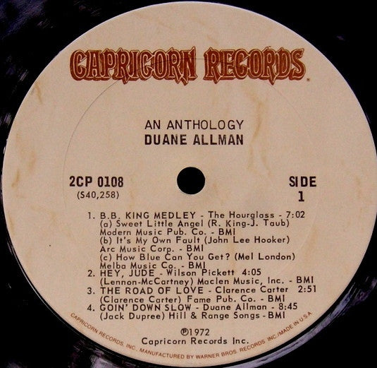 Duane Allman – An Anthology (2xLP) LP vinyl record, image 5 of 8