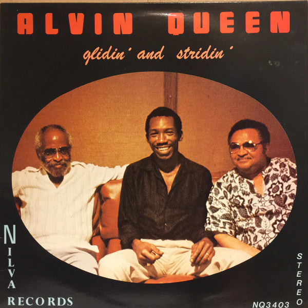 Alvin Queen – Glidin' And Stridin' LP vinyl record, image 1 of 4