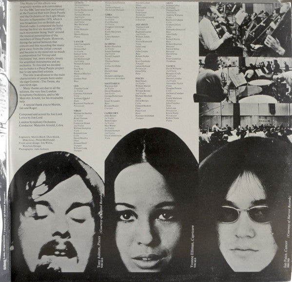 Jon Lord, London Symphony Orchestra – Gemini Suite LP vinyl record, image 3 of 6