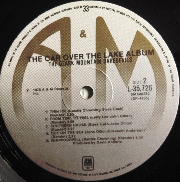 The Ozark Mountain Daredevils – The Car Over The Lake Album LP vinyl record, image 8 of 8