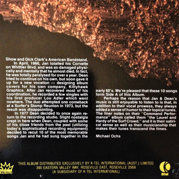 Jan & Dean – The Jan & Dean Story LP vinyl record, image 4 of 6